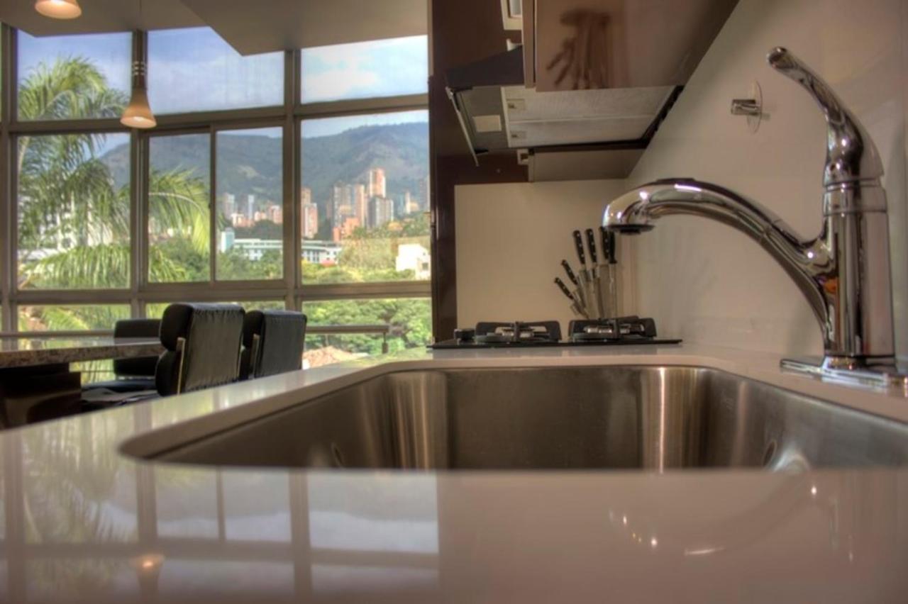 Apartamento Lleras Ac Hot Tub Медельїн Екстер'єр фото