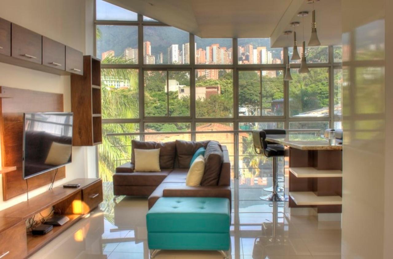 Apartamento Lleras Ac Hot Tub Медельїн Екстер'єр фото