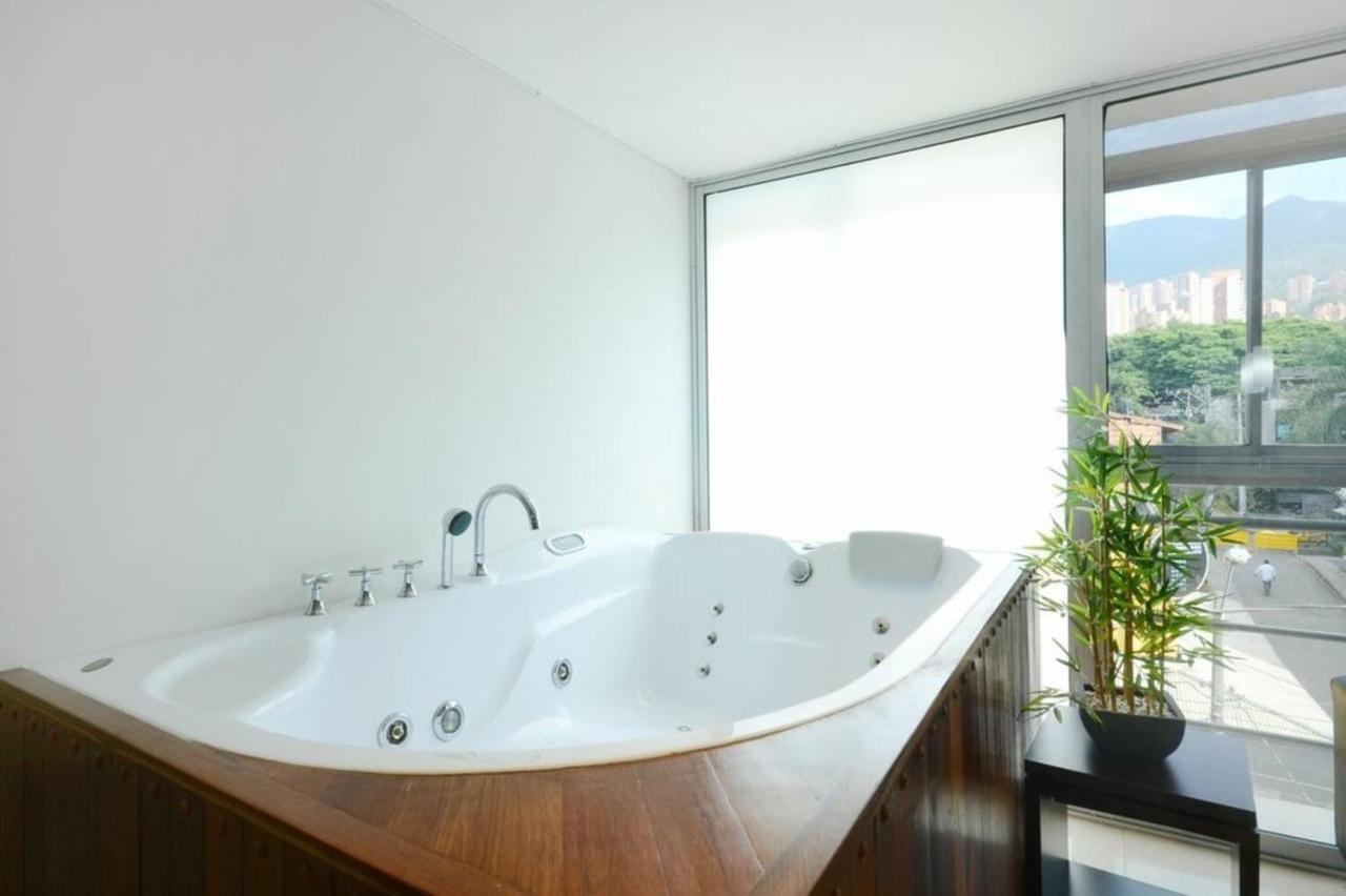 Apartamento Lleras Ac Hot Tub Медельїн Екстер'єр фото